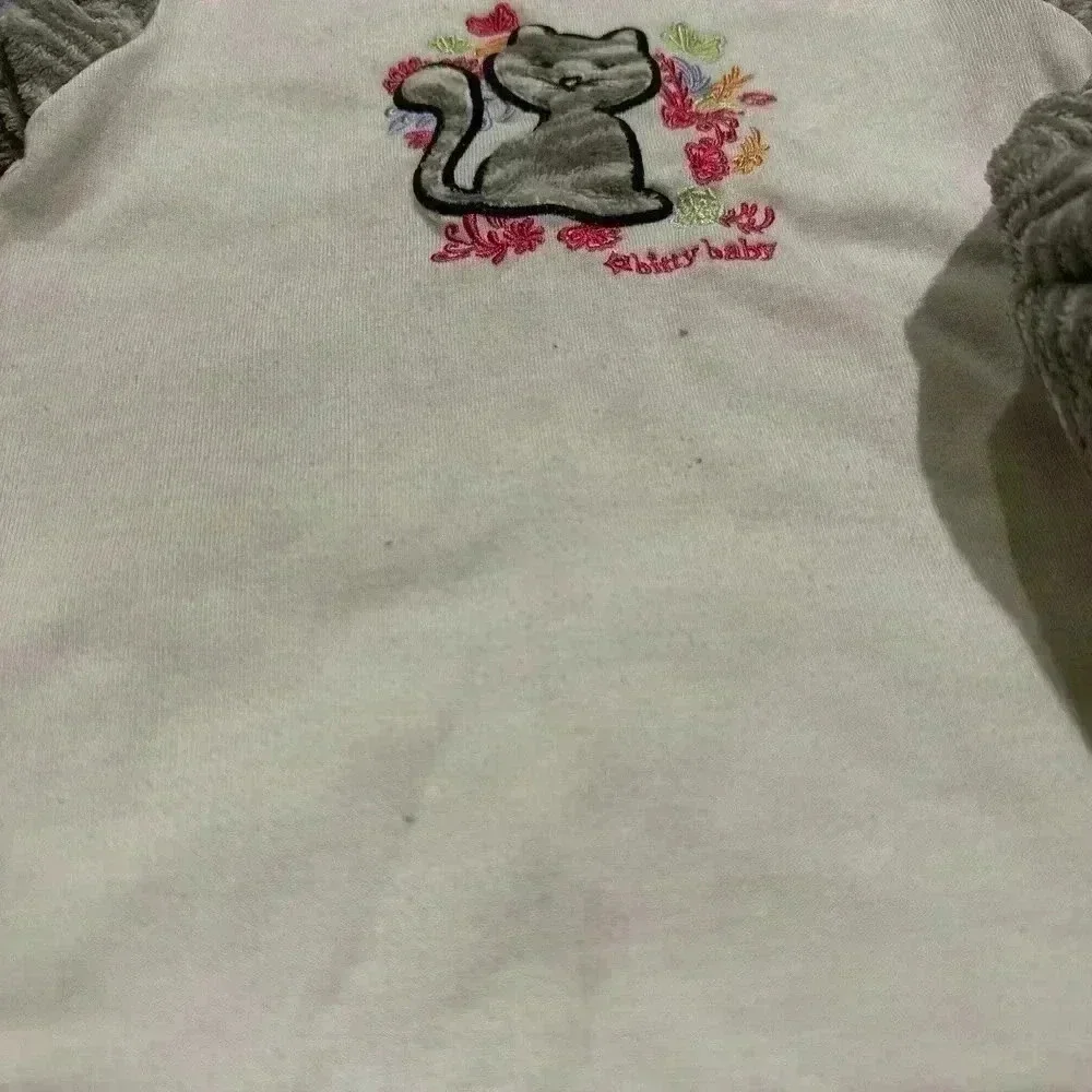 American Girl Bitty Baby Kitty Pajamas for Little Girls Size 5